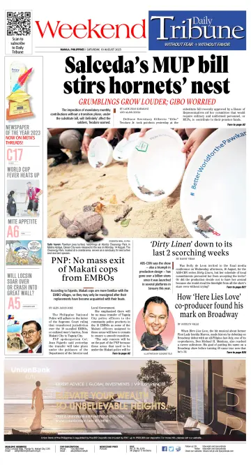 Daily Tribune (Philippines) - 19 Aug 2023