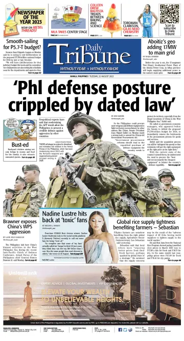 Daily Tribune (Philippines) - 22 Aug 2023