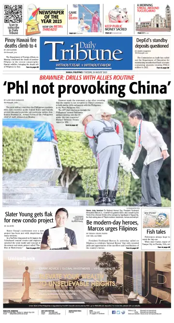 Daily Tribune (Philippines) - 29 Aug 2023