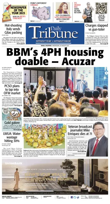 Daily Tribune (Philippines) - 30 Aug 2023