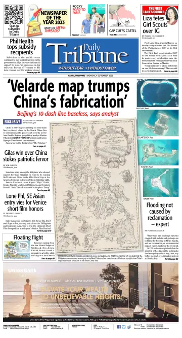 Daily Tribune (Philippines) - 4 Sep 2023
