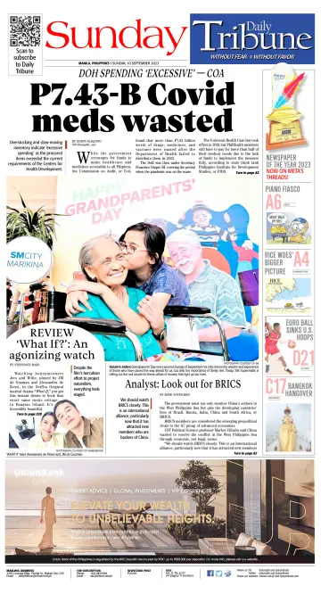 Daily Tribune (Philippines) - 10 Sep 2023