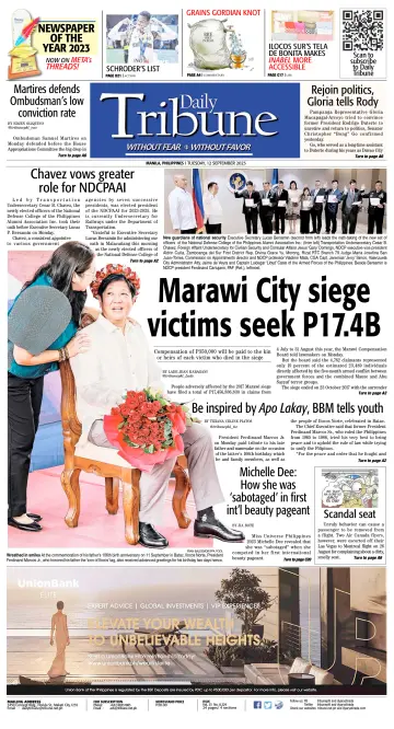 Daily Tribune (Philippines) - 12 Sep 2023