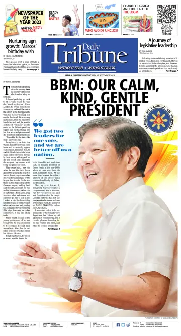 Daily Tribune (Philippines) - 13 Sep 2023