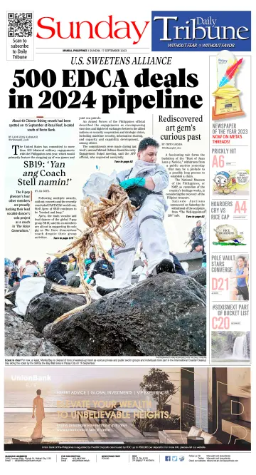 Daily Tribune (Philippines) - 17 Sep 2023