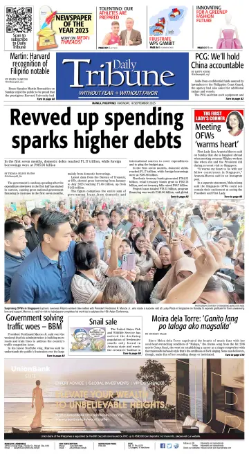 Daily Tribune (Philippines) - 18 Sep 2023