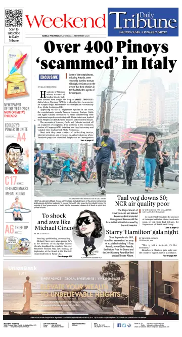 Daily Tribune (Philippines) - 23 Sep 2023