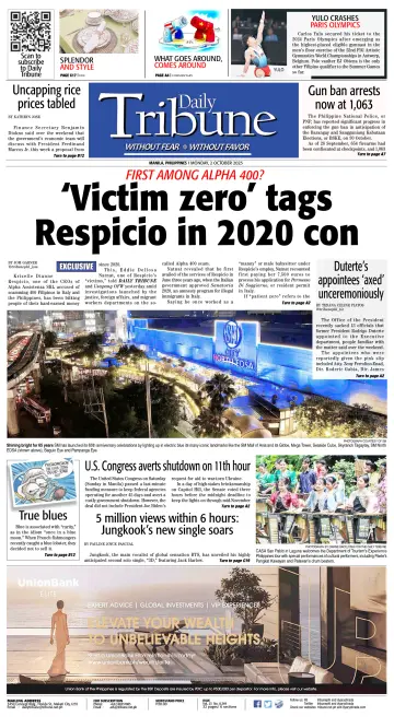 Daily Tribune (Philippines) - 2 Oct 2023