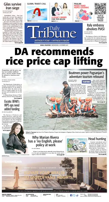Daily Tribune (Philippines) - 4 Oct 2023