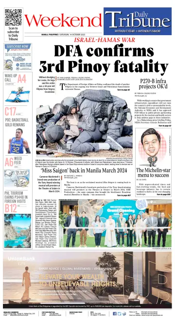 Daily Tribune (Philippines) - 14 Oct 2023