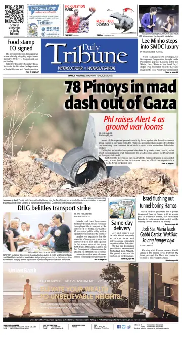Daily Tribune (Philippines) - 16 Oct 2023