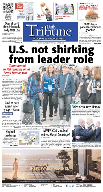 Daily Tribune (Philippines) - 19 Oct 2023