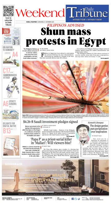 Daily Tribune (Philippines) - 21 Oct 2023