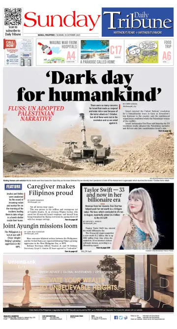 Daily Tribune (Philippines) - 29 Oct 2023