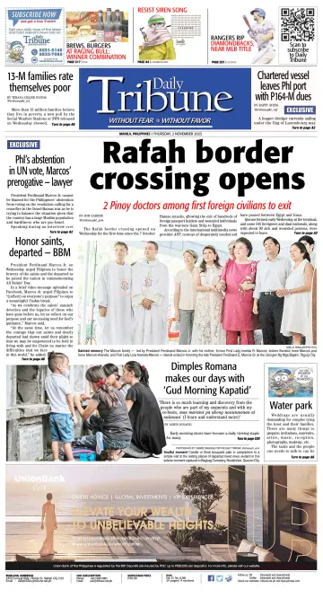 Daily Tribune (Philippines) - 2 Nov 2023