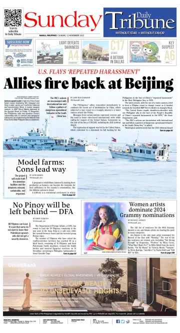 Daily Tribune (Philippines) - 12 Nov 2023