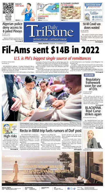Daily Tribune (Philippines) - 16 Nov 2023