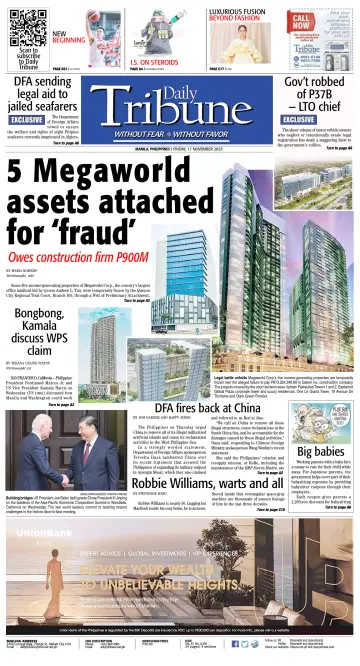 Daily Tribune (Philippines) - 17 Nov 2023