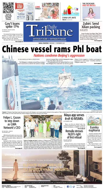 Daily Tribune (Philippines) - 11 Dec 2023