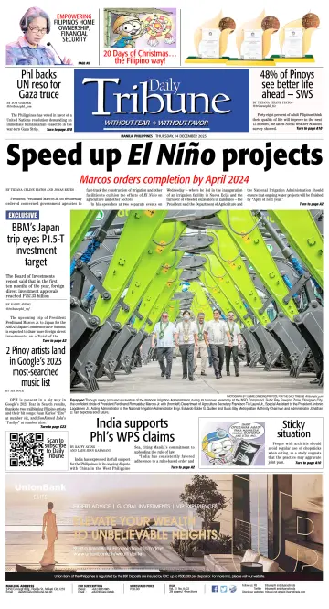 Daily Tribune (Philippines) - 14 Dec 2023