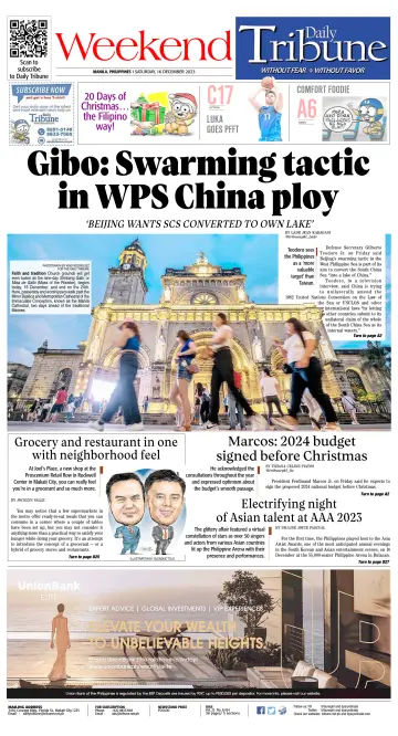 Daily Tribune (Philippines) - 16 Dec 2023