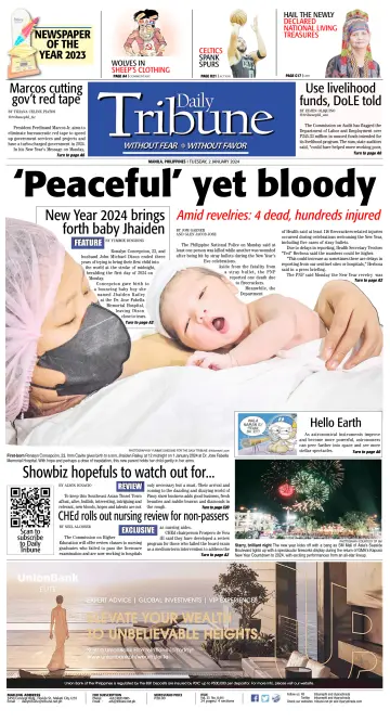 Daily Tribune (Philippines) - 2 Jan 2024