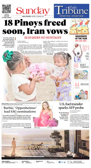 Daily Tribune (Philippines) - 14 Jan 2024