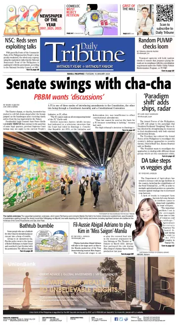 Daily Tribune (Philippines) - 16 Jan 2024