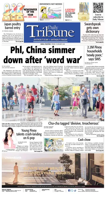 Daily Tribune (Philippines) - 19 Jan 2024