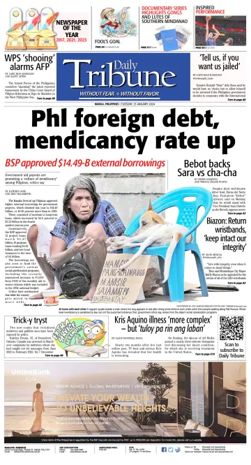 Daily Tribune (Philippines) - 23 Jan 2024