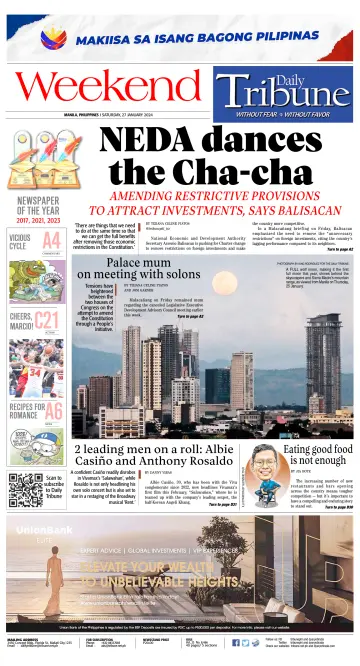 Daily Tribune (Philippines) - 27 Jan 2024