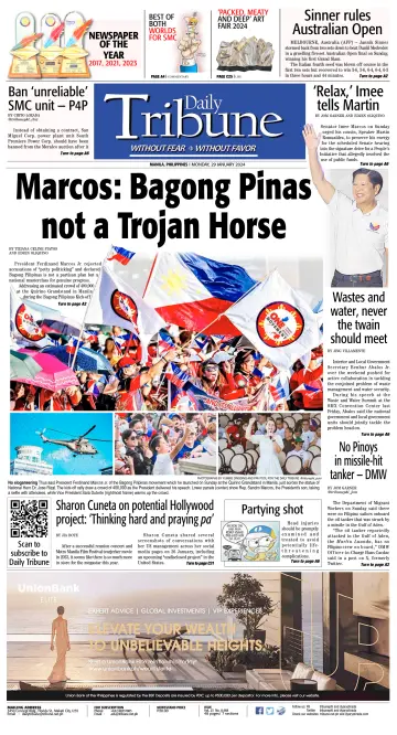 Daily Tribune (Philippines) - 29 Jan 2024