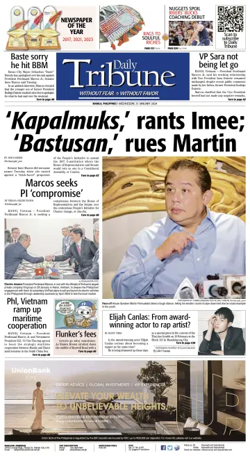 Daily Tribune (Philippines) - 31 Jan 2024