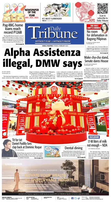 Daily Tribune (Philippines) - 9 Feb 2024