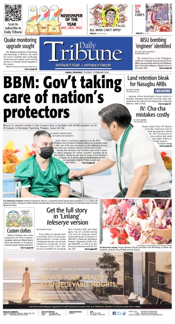 Daily Tribune (Philippines) - 13 Feb 2024