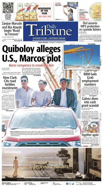 Daily Tribune (Philippines) - 22 Feb 2024
