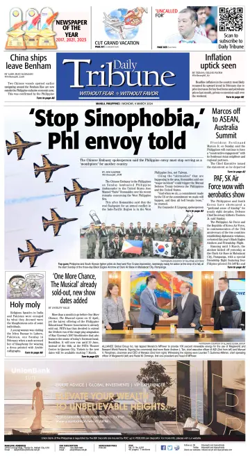 Daily Tribune (Philippines) - 4 Mar 2024