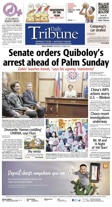 Daily Tribune (Philippines) - 20 Mar 2024