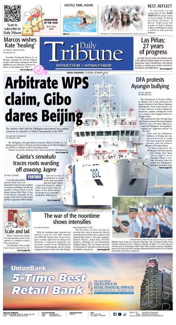 Daily Tribune (Philippines) - 26 Mar 2024
