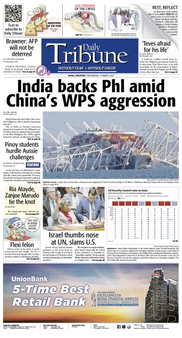 Daily Tribune (Philippines) - 27 Mar 2024