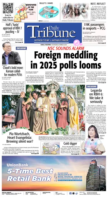 Daily Tribune (Philippines) - 28 Mar 2024