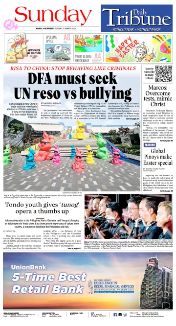 Daily Tribune (Philippines) - 31 Mar 2024
