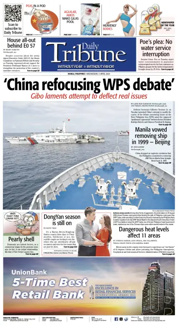 Daily Tribune (Philippines) - 3 Apr 2024