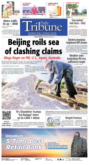 Daily Tribune (Philippines) - 8 Apr 2024