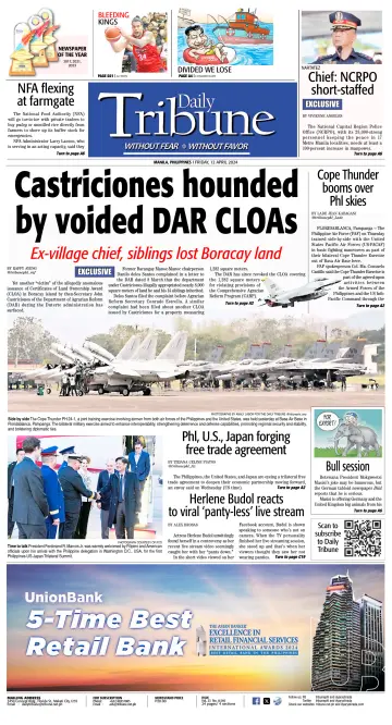 Daily Tribune (Philippines) - 12 Apr. 2024