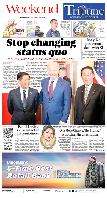 Daily Tribune (Philippines) - 13 Apr 2024