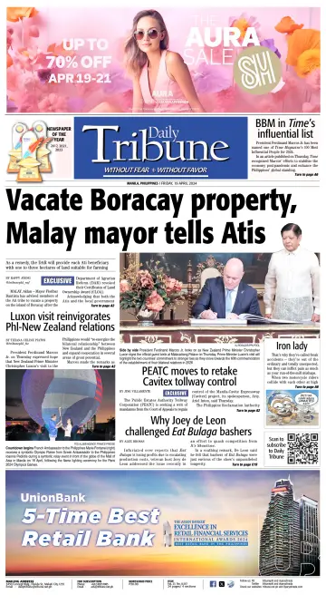 Daily Tribune (Philippines) - 19 Apr. 2024