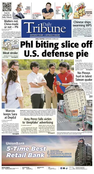 Daily Tribune (Philippines) - 24 Aib 2024