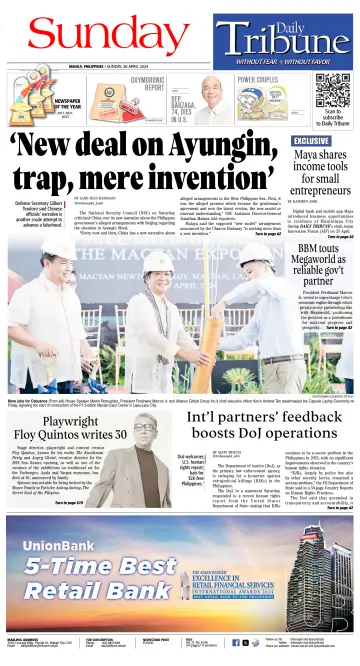 Daily Tribune (Philippines) - 28 Aib 2024