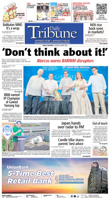 Daily Tribune (Philippines) - 30 Aib 2024
